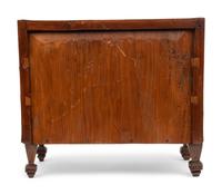 A Biedermeier Style Parquetry Diminutive Model of a Commode