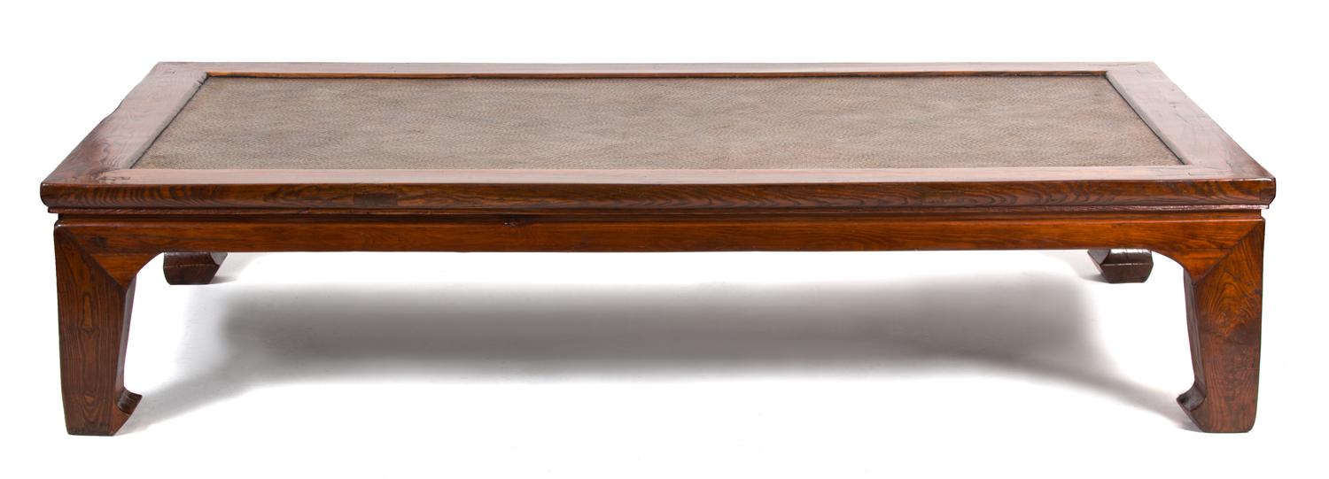 A Contemporary Asian Style Coffee Table Height 19 x width 84 x depth x 48 inches. — 20TH CENTURY