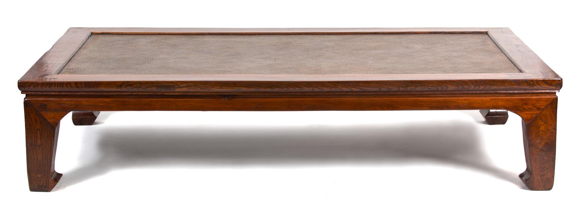 A Contemporary Asian Style Coffee Table Height 19 x width 84 x depth x 48 inches. — 20TH CENTURY