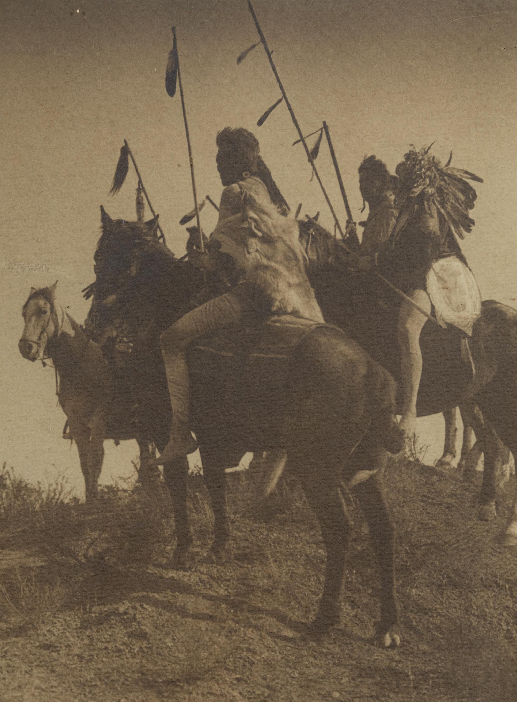 Edward S. Curtis (1868-1952) The Spirit of the Past – Apsaroke, 1908