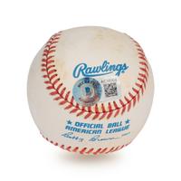 A Joe DiMaggio Single Signed Autograph Baseball (Beckett Authentication Services Letter),