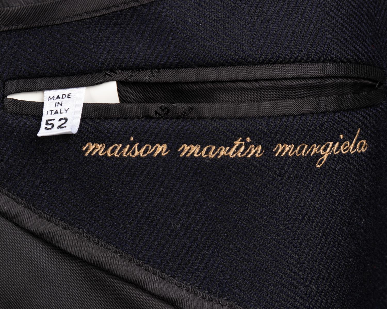 Maison Martin Margiela Men's Double Breast Wool Coat, 2000s