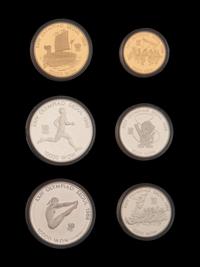 [REPUBLIC OF KOREA] A Collection of 1988 Summer Olympic Games Commemorative Gold and Silver Coins