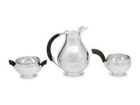 Three Danish Silver Table Articles