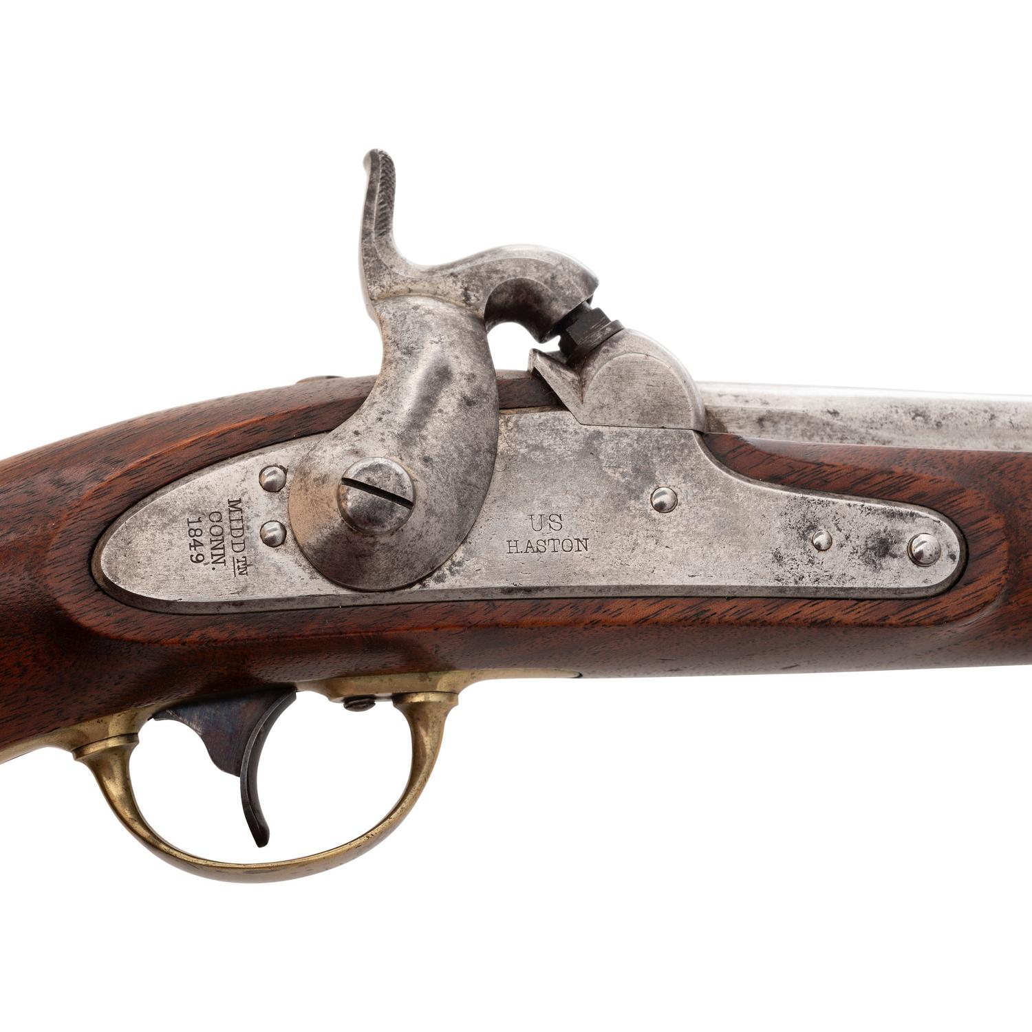 Very Fine US Model 1842 Pistol by Aston