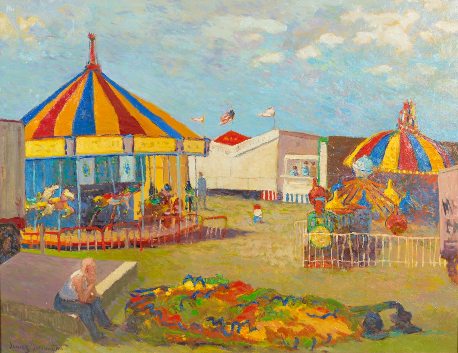 James Harrington, (American, b. 1929), Circus