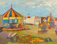 James Harrington, (American, b. 1929), Circus