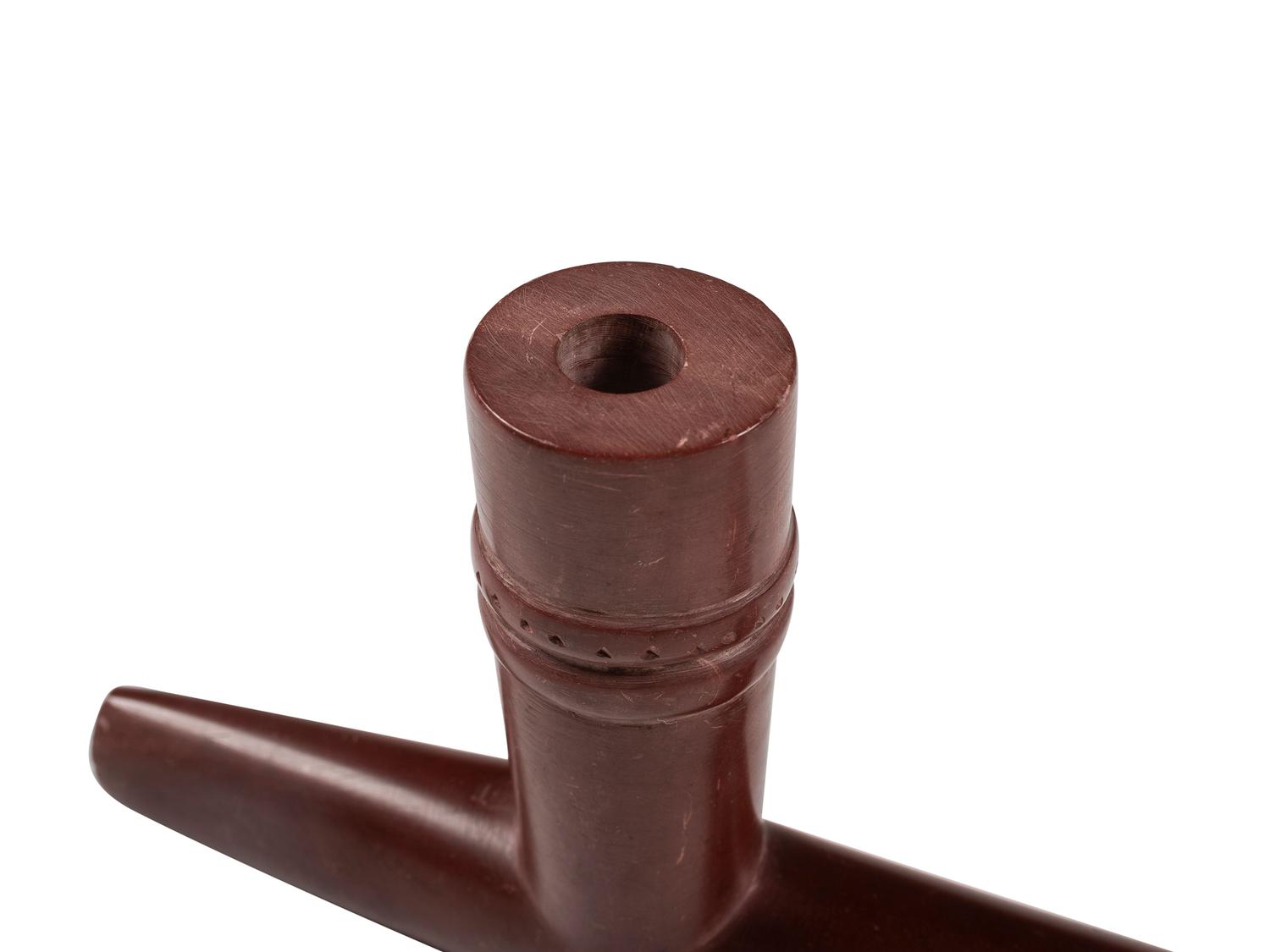 Plains Pipe Stem and Catlinite Bowl