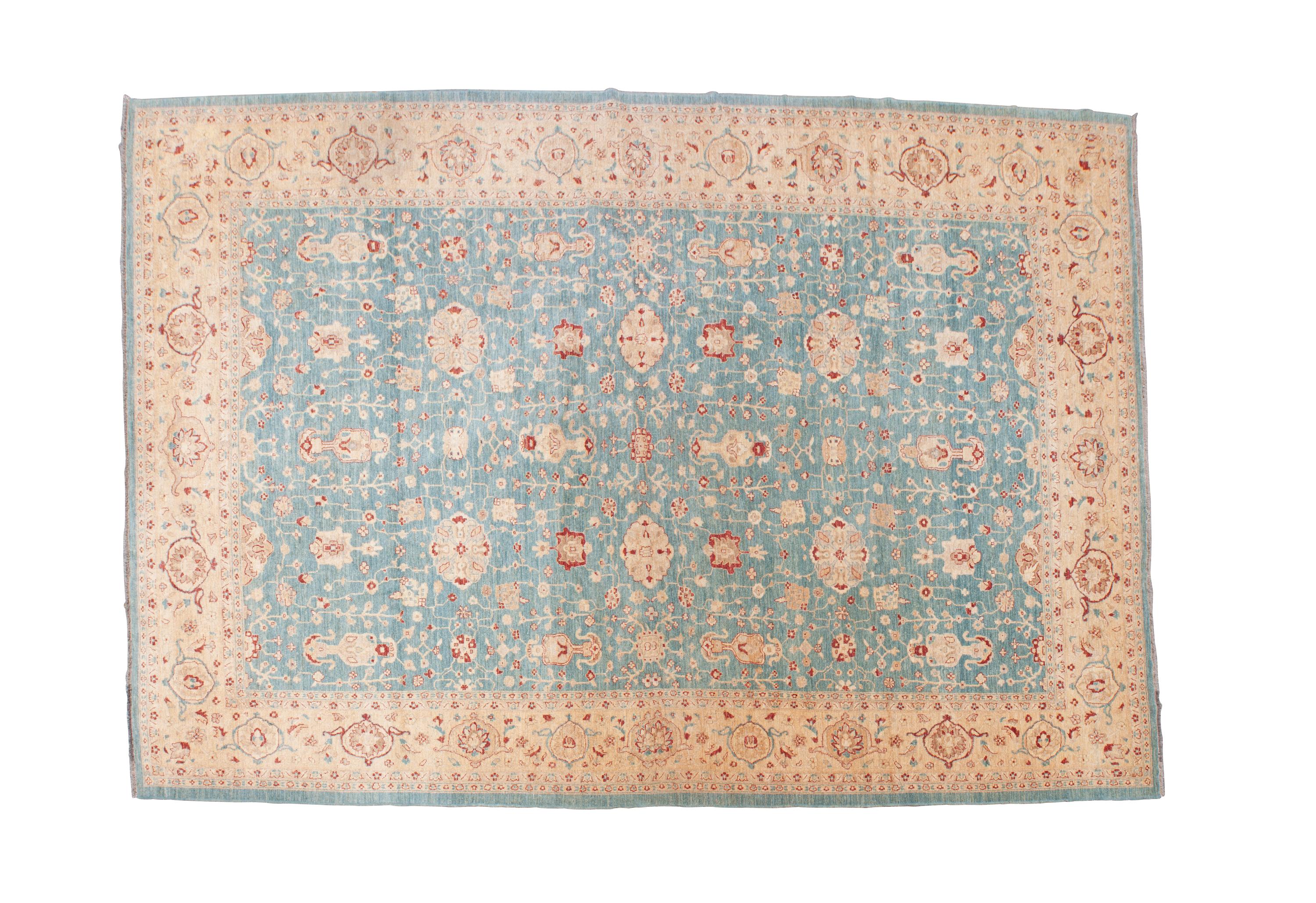 An Indo-Persian Wool Rug 17' 7 " x 12' 7" — 20TH CENTURY