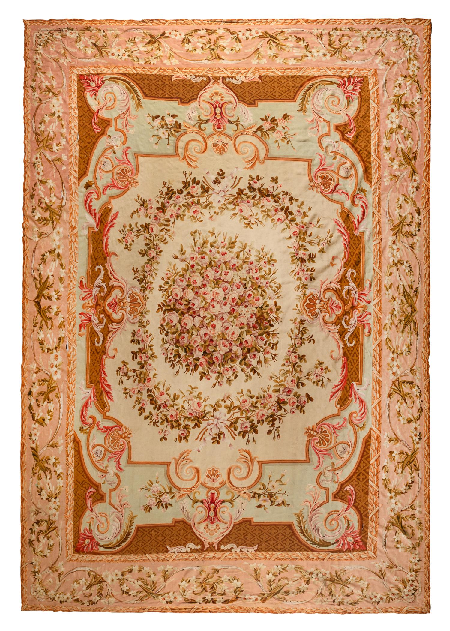 An Aubusson Style Rug