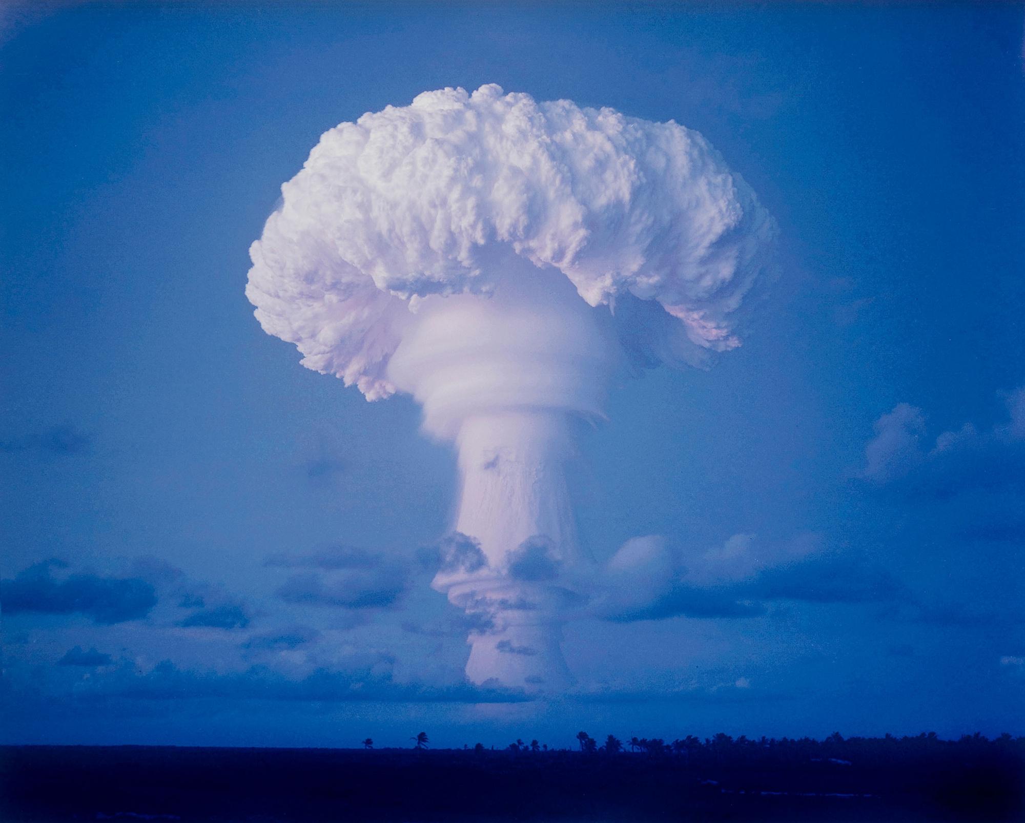 [NUCLEAR TESTS] 3 photos documenting tests from Operations Ivy, Castle, and Dominick, 1952-1962.