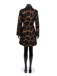 Chado Ralph Rucci Giraffe Print Jacket, 1990-2000s