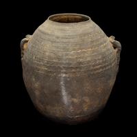 Three Chinese Grey Pottery Jars