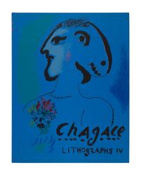 CHAGALL, Marc (1887-1985). Chagall Lithographs. Vol.I: Monte Carlo: André Sauret, 1960; Vol.II: Monte Carlo and Boston: André Sauret and Boston Book and Art Shop, Inc., 1963; Vol.III: Paris: André Sauret, 1969; Vols.IV, V and VI: New York: Crown Publishers, Inc., 1974, 1984, 1986.