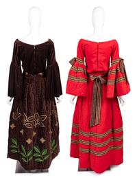 Two Adolfo Two-Piece Ensembles, 1969