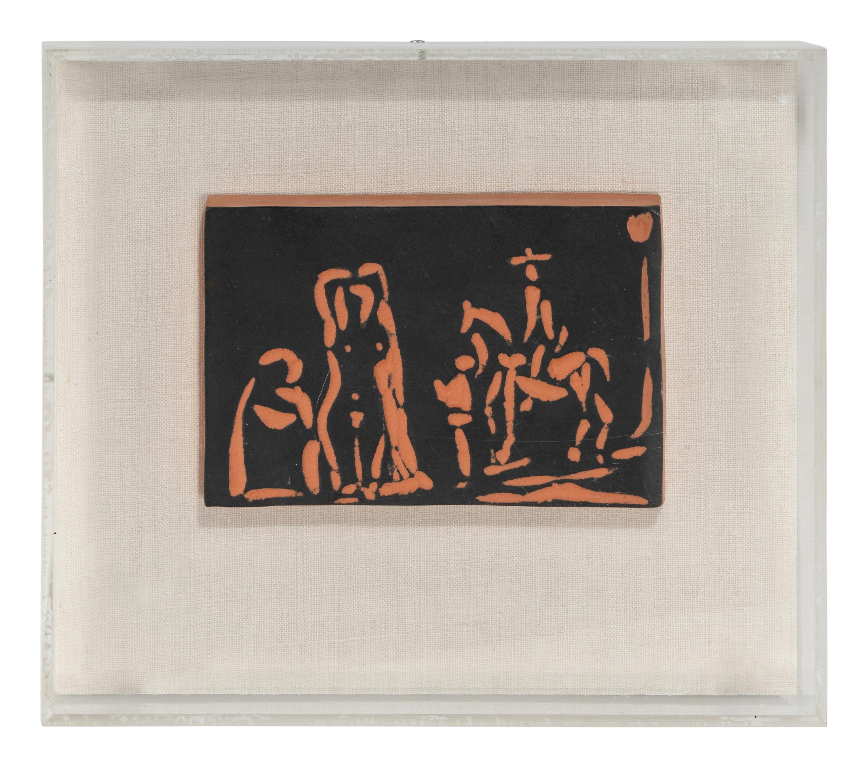 Personnages et cavalier (A.R. 540)