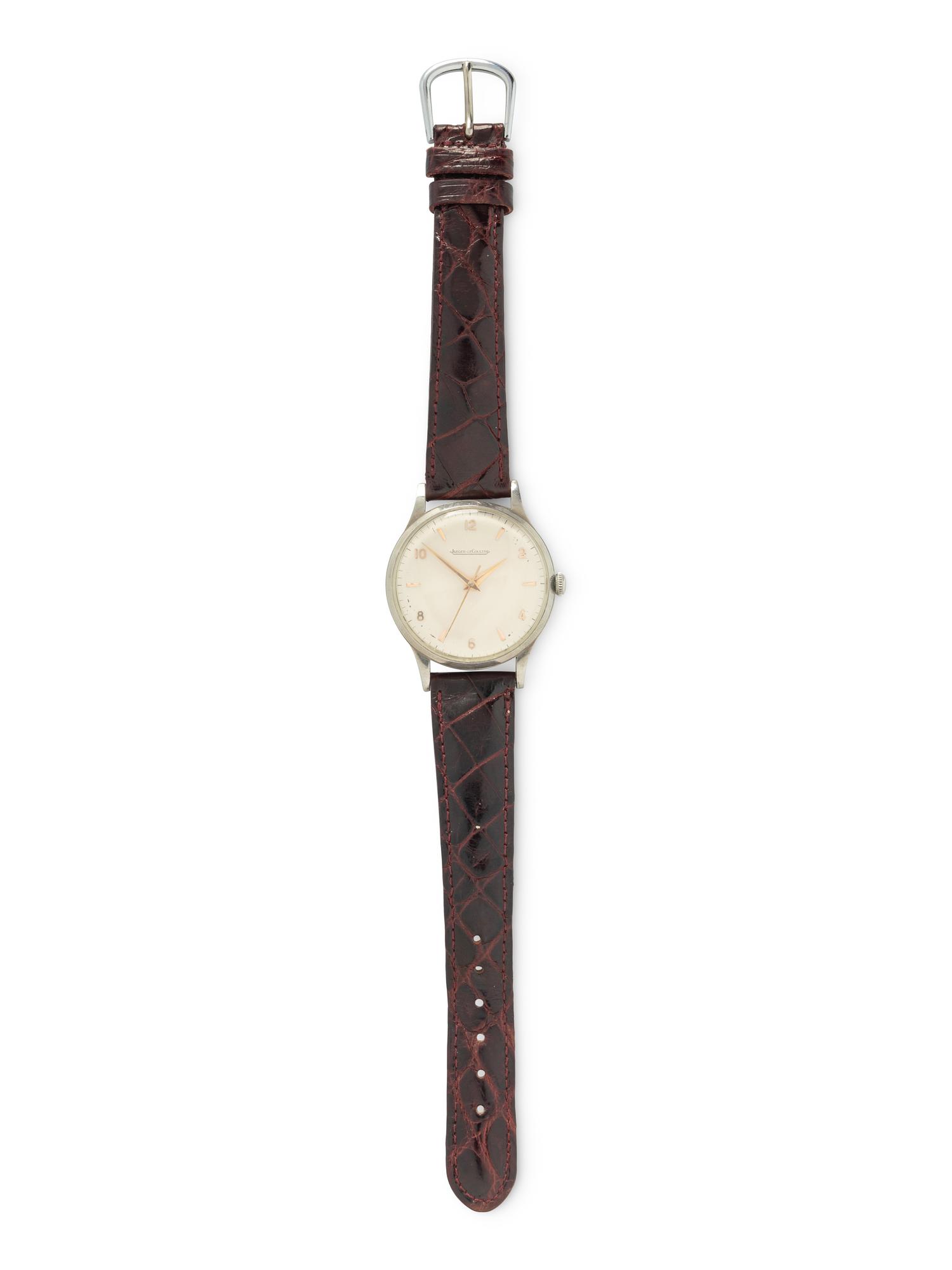 JAEGER-LECOULTRE, STAINLESS STEEL WATCH