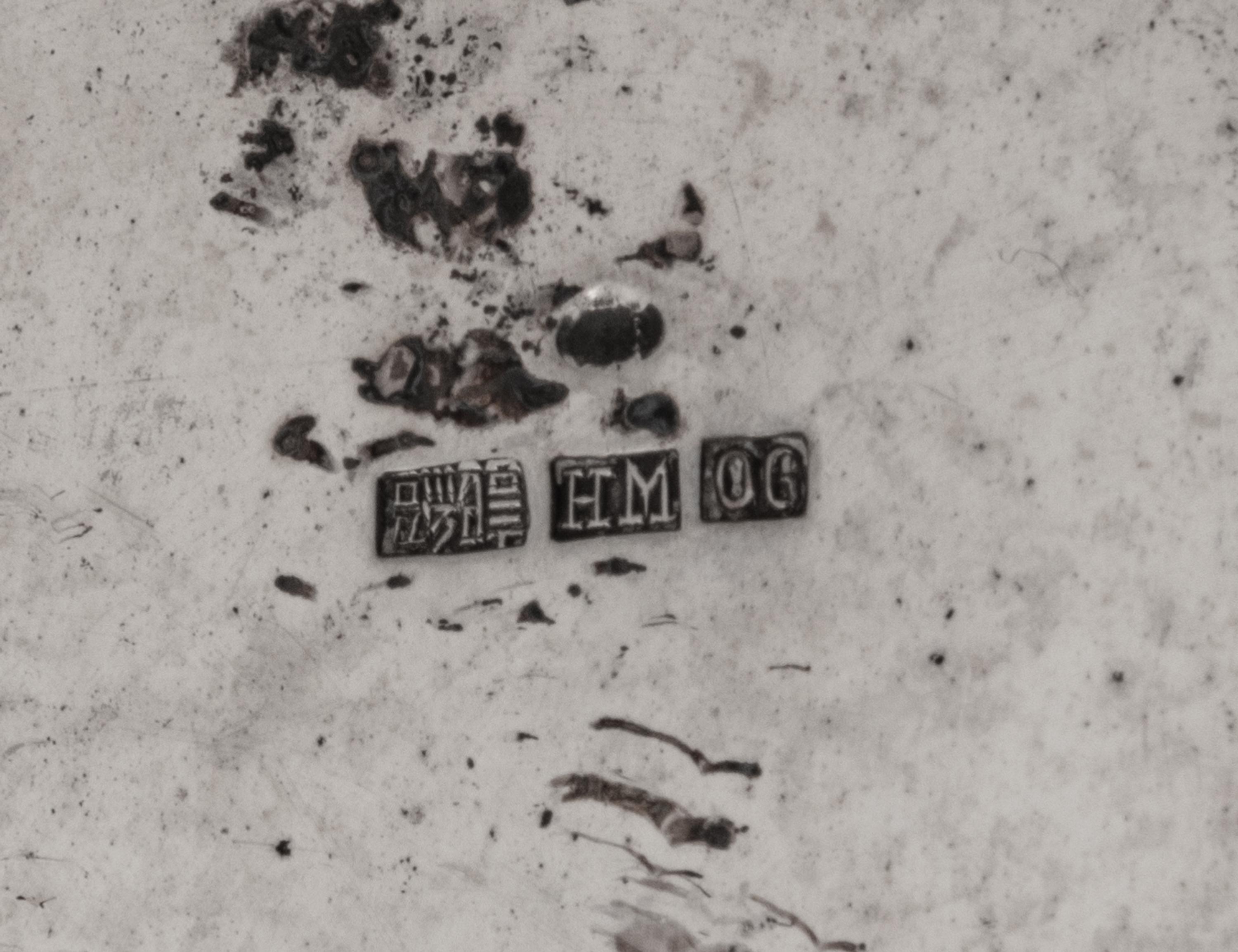 A Chinese Export Silver Salver