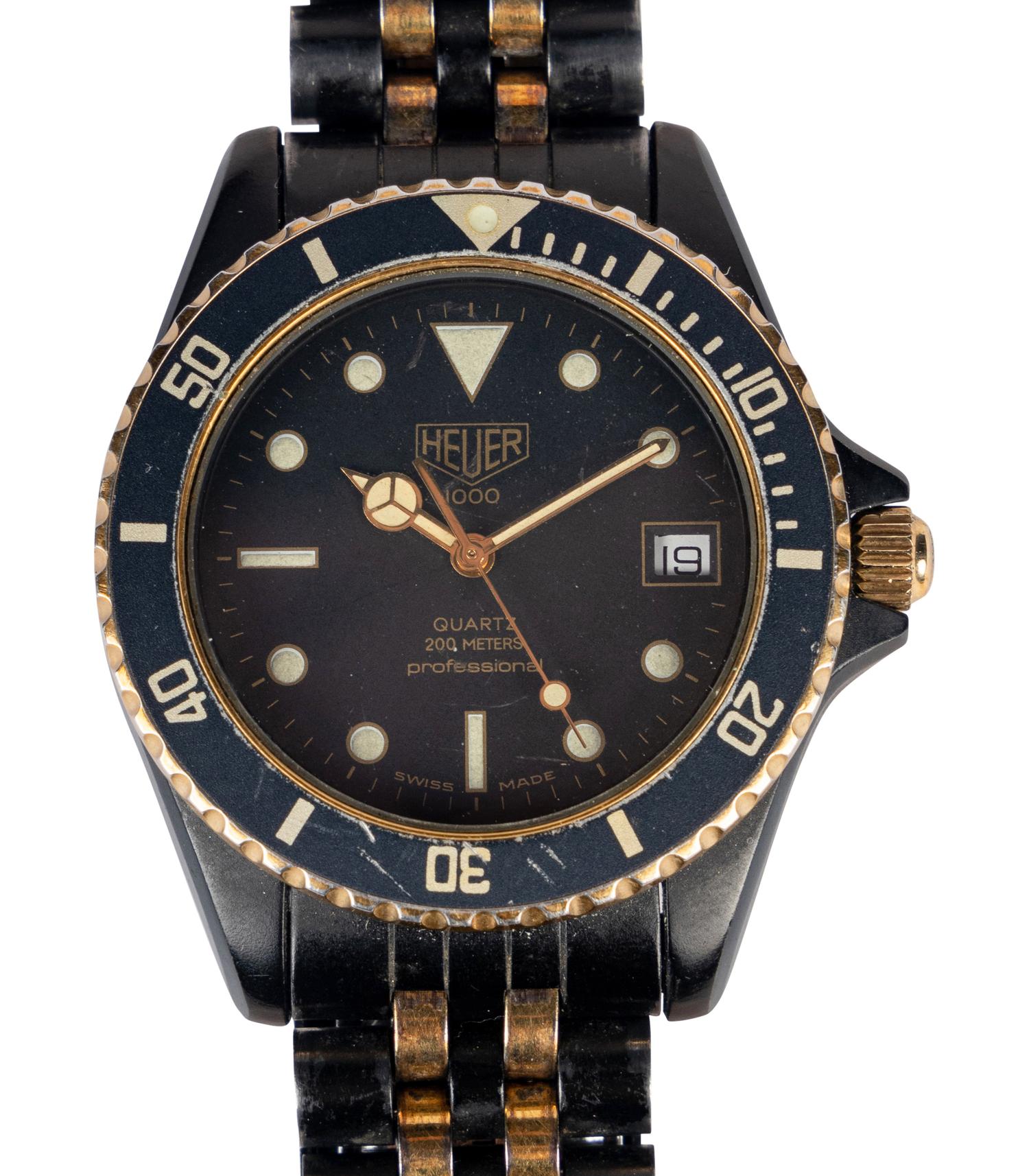 Mike Ditka's Personally Owned Tag Hauer Watch Worn During The 1985 Season and Super Bowl XX