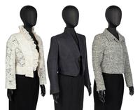 Three Designer Boleros: Two ODLR & One YSL Rive Gauche
