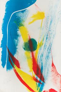 Paul Jenkins, (American, 1923-2012), Untitled (from Seeing Voice Welsh Heart portfolio), 1965