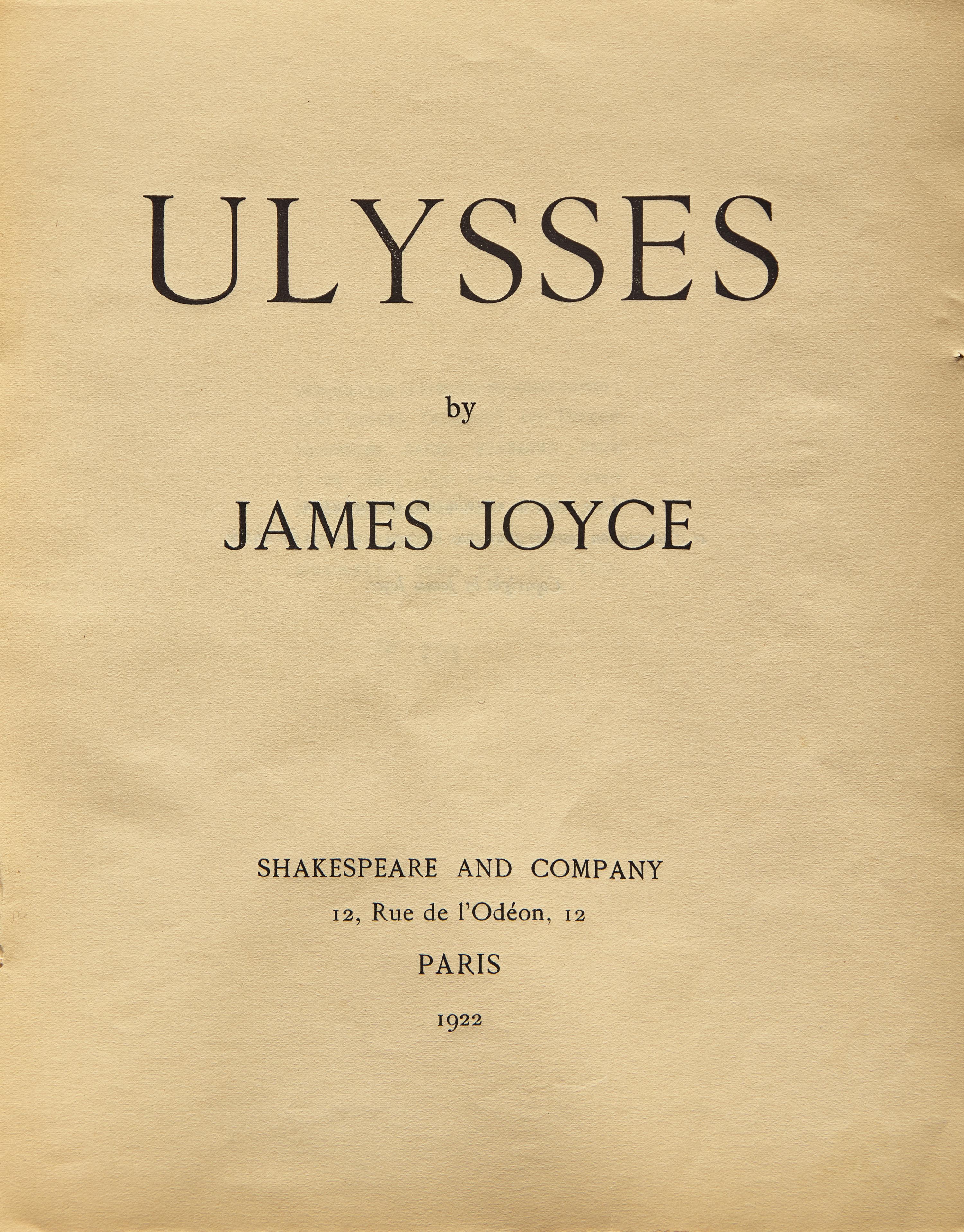 [Literature] Joyce, James. Ulysses