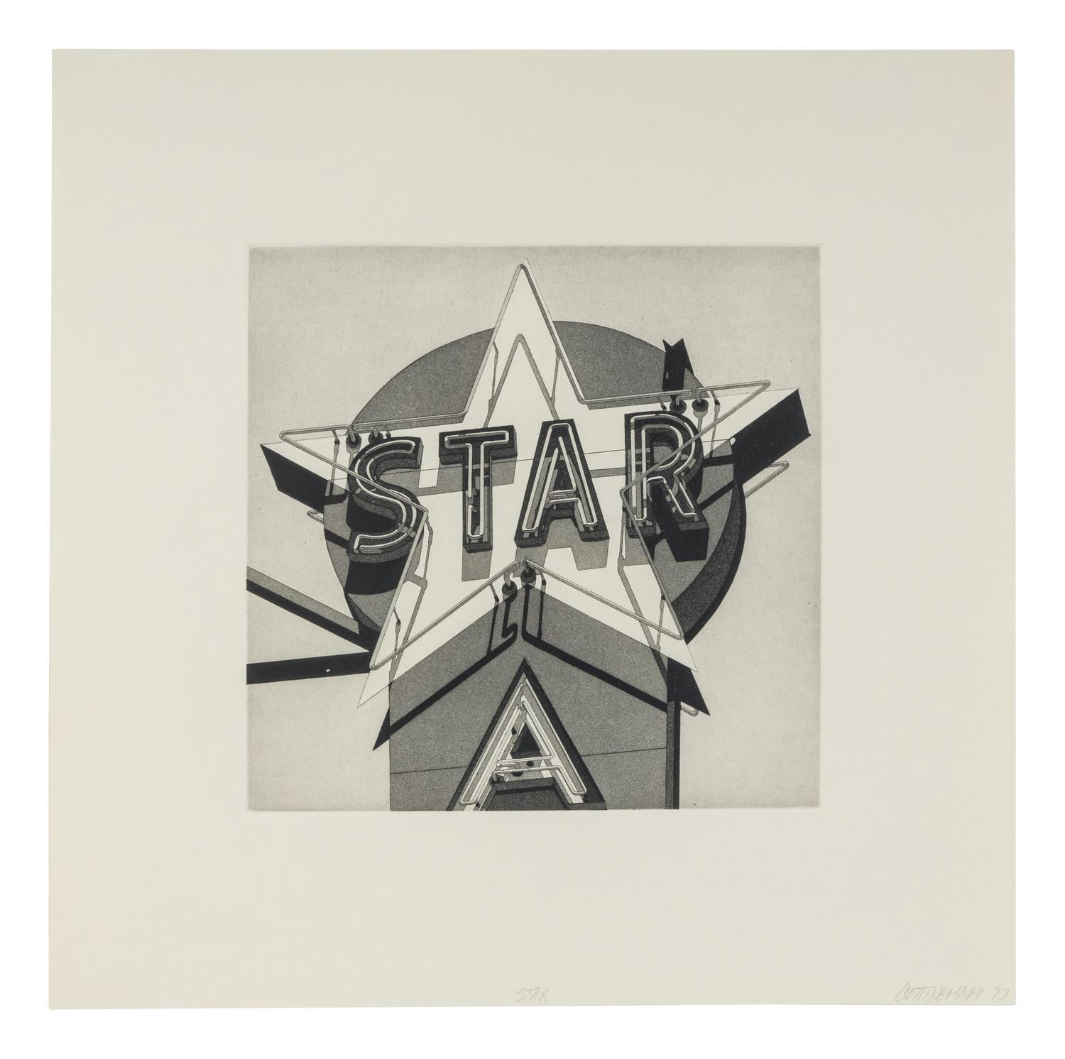 Star (from the Cottingham Suite ), 1977