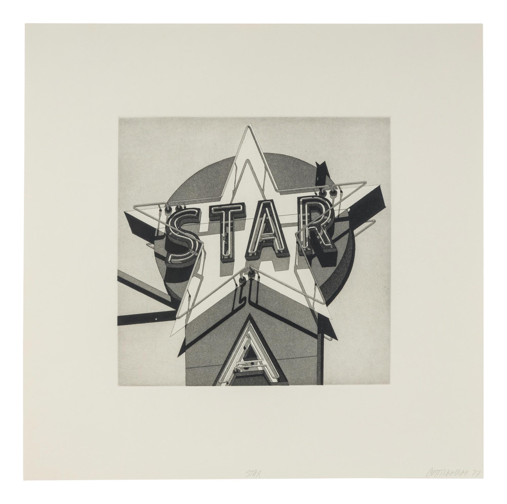 Star (from the Cottingham Suite ), 1977