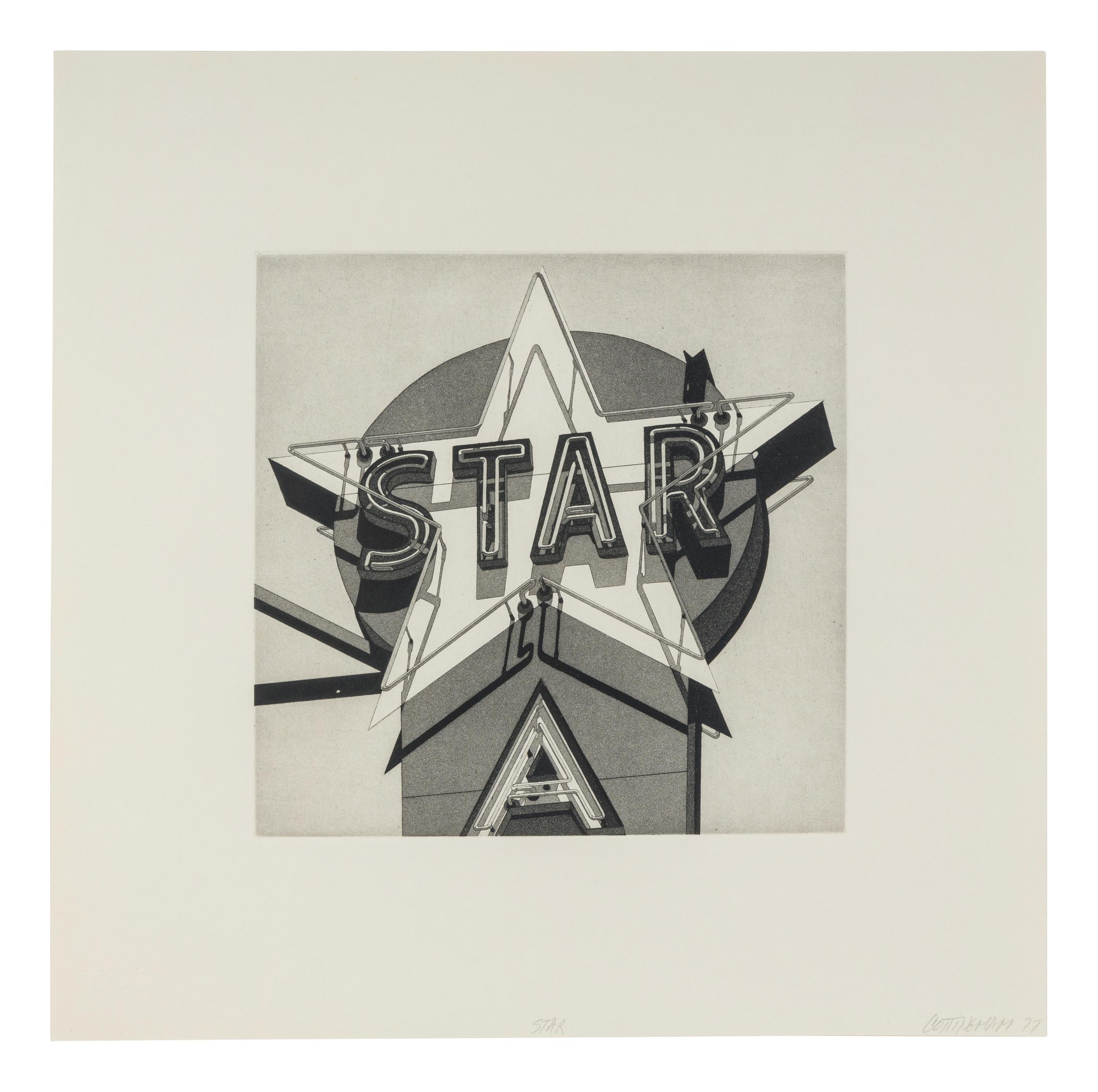 Star (from the Cottingham Suite ), 1977