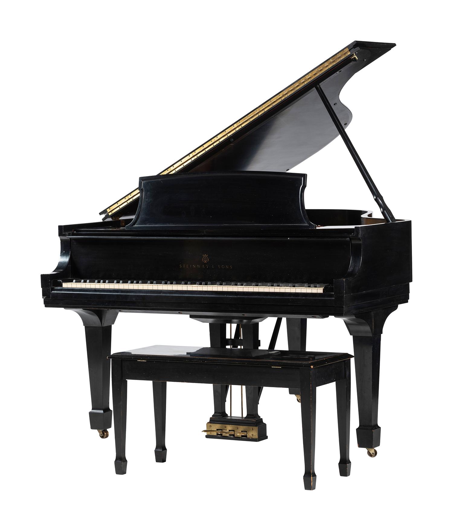 A Steinway & Sons Model L Baby Grand Piano