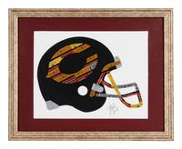 A Group of Five Mike Ditka Artworks Formerly Displayed at Mike Ditka’s Restaurant