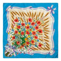 Three Gucci Silk Scarves, 1970-80s