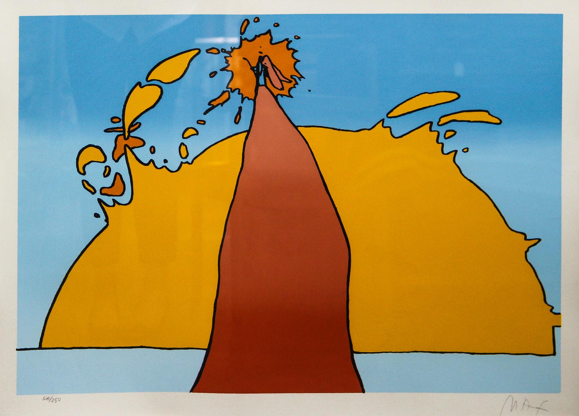 Peter Max, (American, b. 1937), Untitled (2 works)