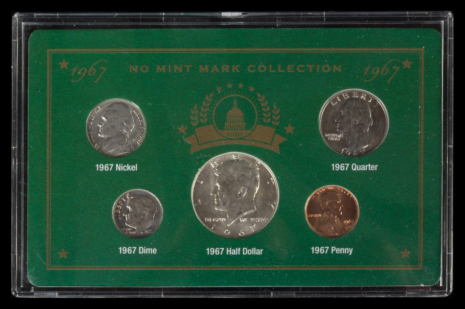 A Group of Three United States 5-Coin Mint Sets