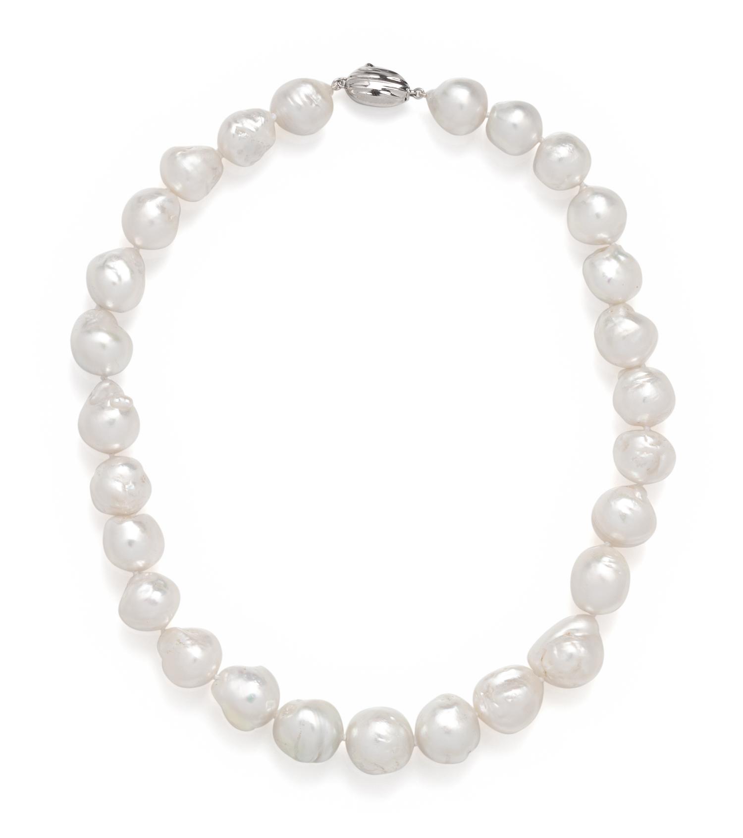 CULTURED BAROQUE PEARL NECKLACE