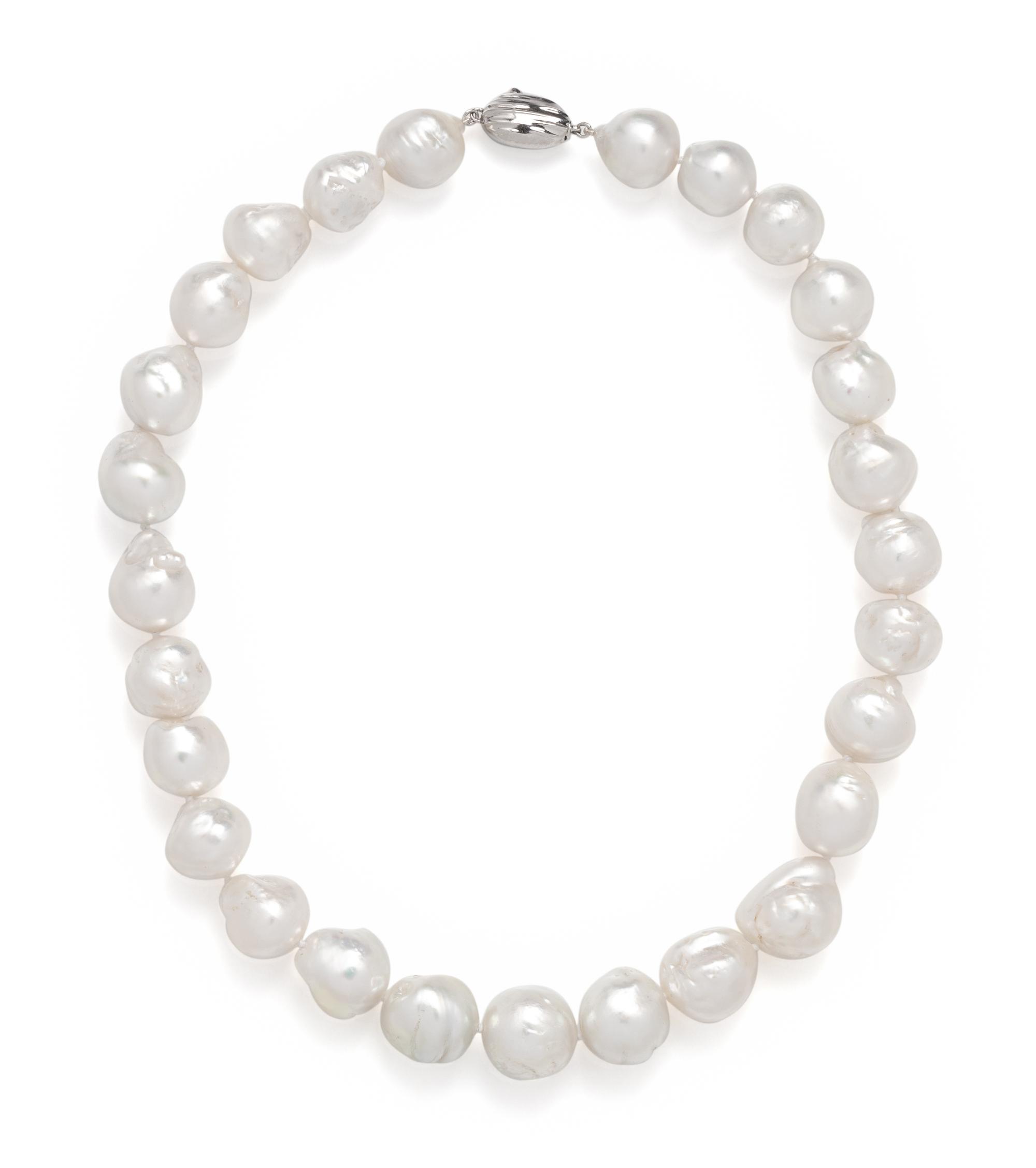 CULTURED BAROQUE PEARL NECKLACE
