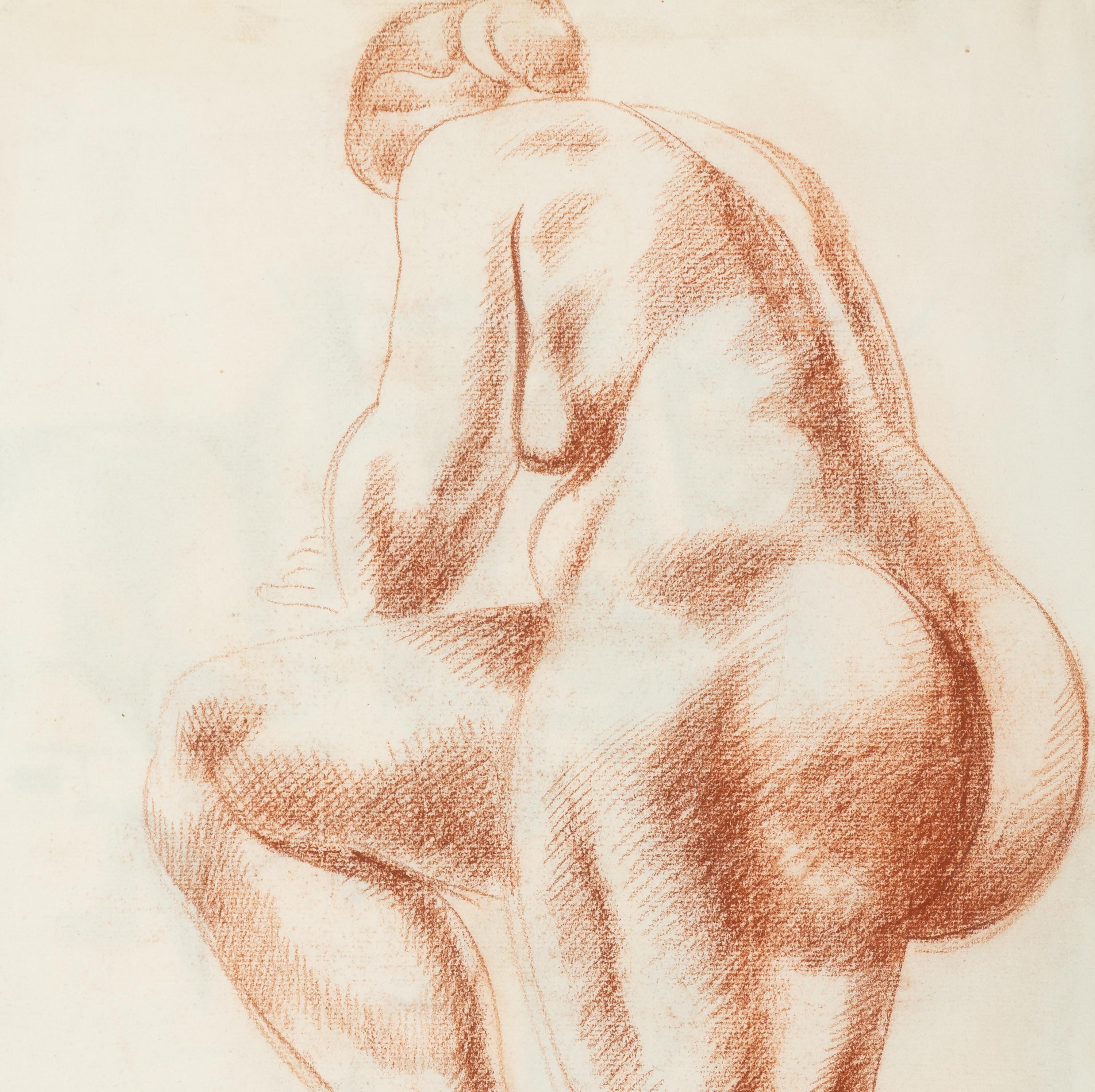 Jan Matulka (American/Czech, 1890-1972) — Model, c. 1925