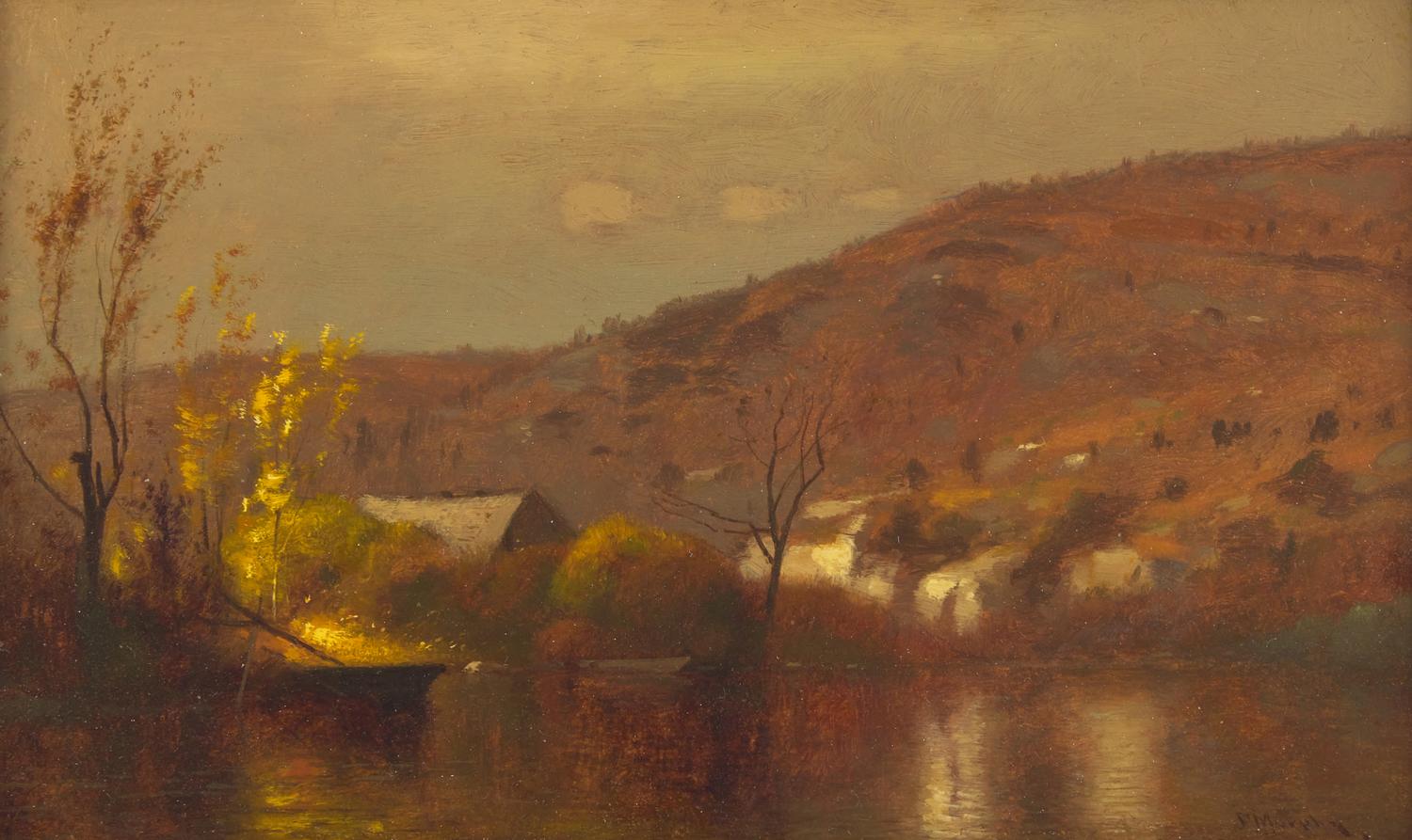 Landscape with Boat and House