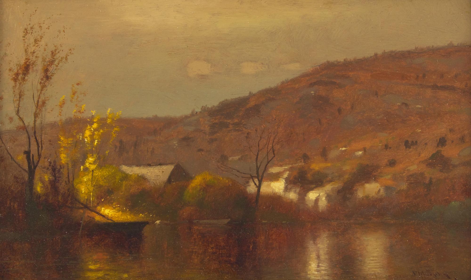 Landscape with Boat and House