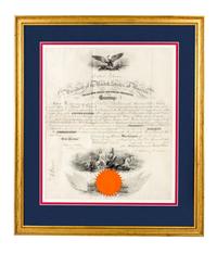 JOHNSON, ANDREW. Document signed, Washington, January 22, 1866. Appointment.