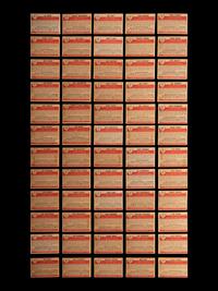 A Group of 96 Signed Autograph 1953 Bowman Baseball Cards Including Multiple Hall of Famers,