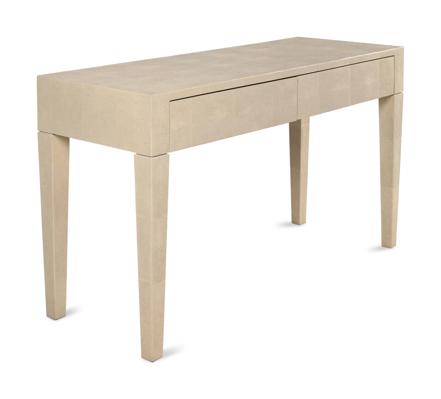 A Faux Shagreen Dressing Table