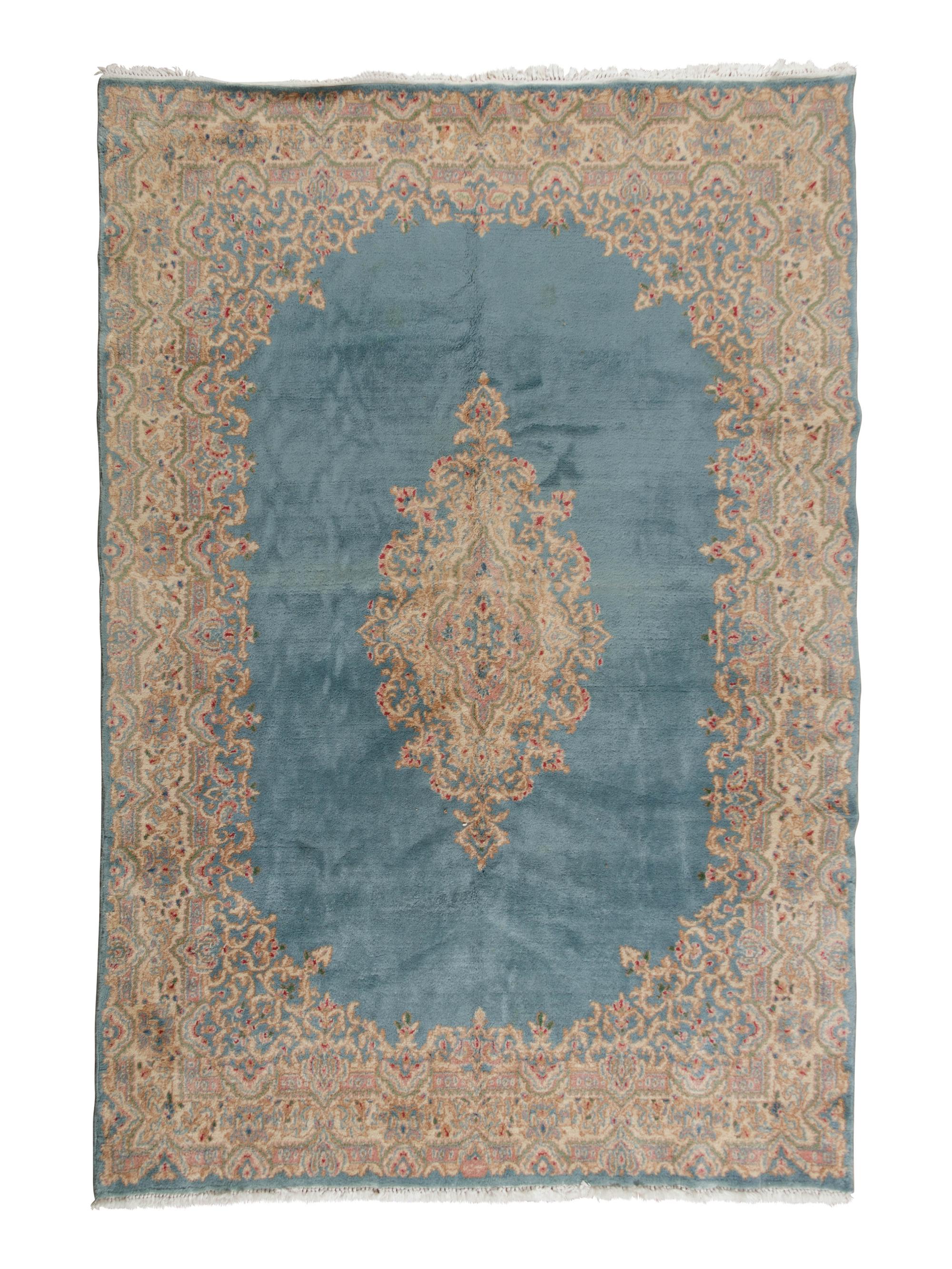 A Kirman Wool Rug