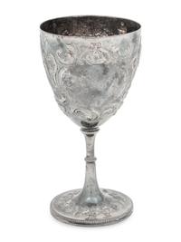 A Victorian Silver Presentation Cup