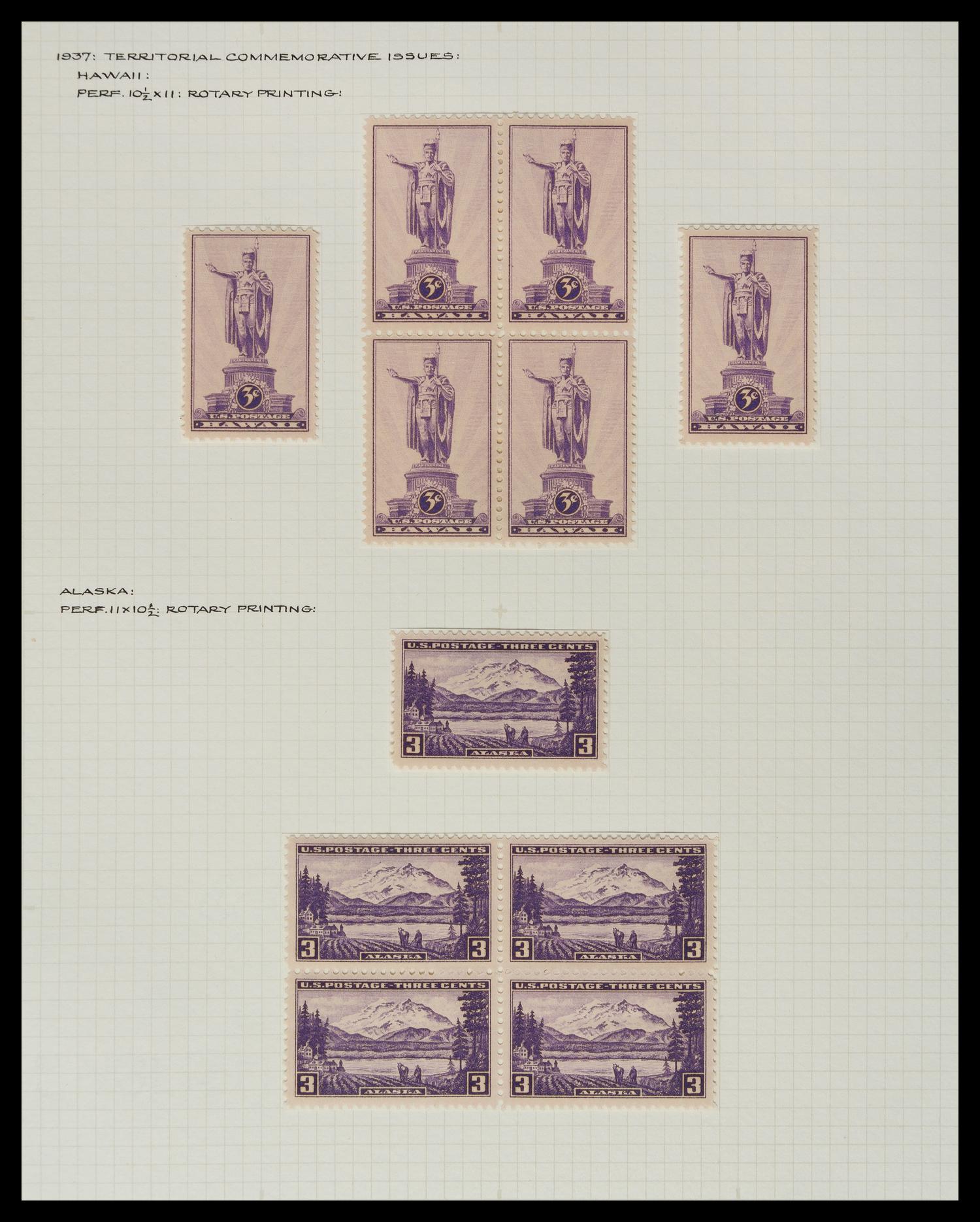A Collection of United States Commemorative Stamps