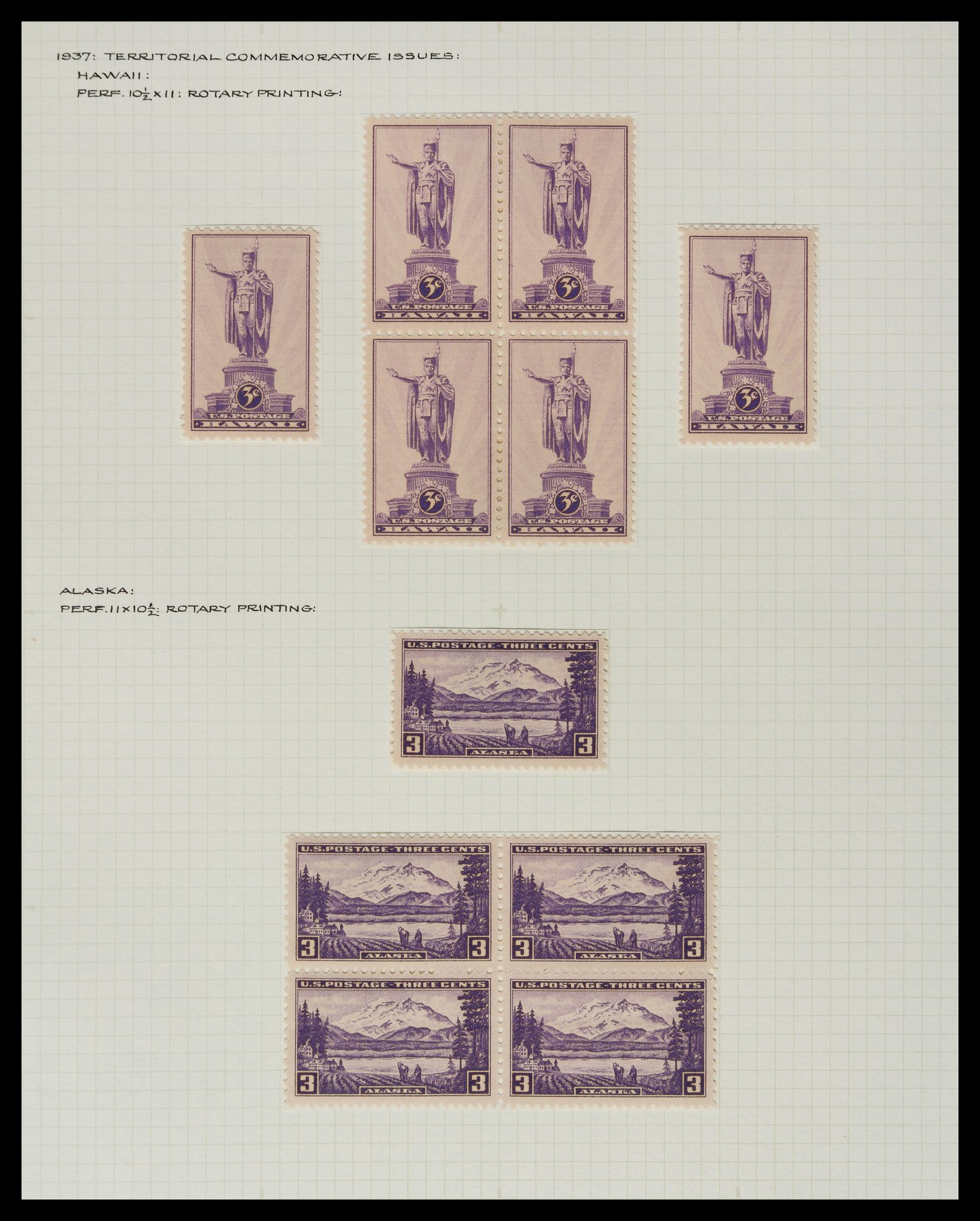 A Collection of United States Commemorative Stamps