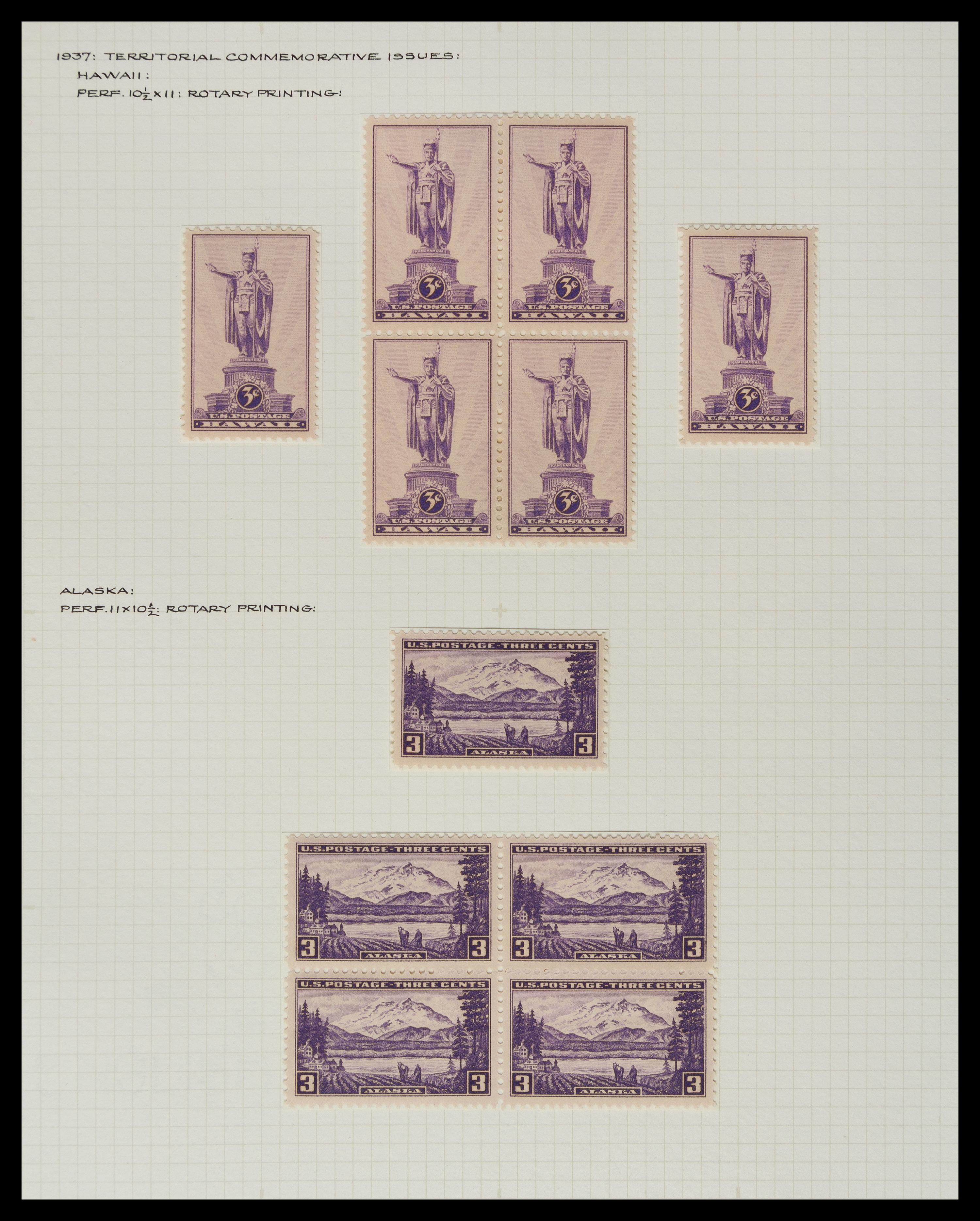 A Collection of United States Commemorative Stamps