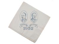 [STEVENSON, Adlai Ewing II (1900-1965)]. A group of campaign ephemera incl. a rare 1952 kerchief.