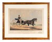 [HORSE RACING SCENES] -- CURRIER and IVES, publishers -- After John Cameron, or Scott Leighton