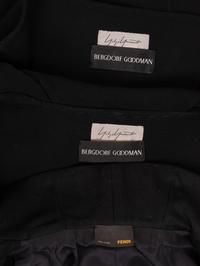 Three Designer Pieces: One Fendi Jacket and One Two-Piece Yohji Yamamoto Skirt Suit, 2000-10s